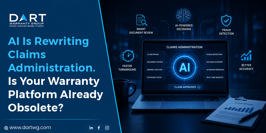AI Is Rewriting Claims Administration. Is Your Warranty Platform Already Obsolete?