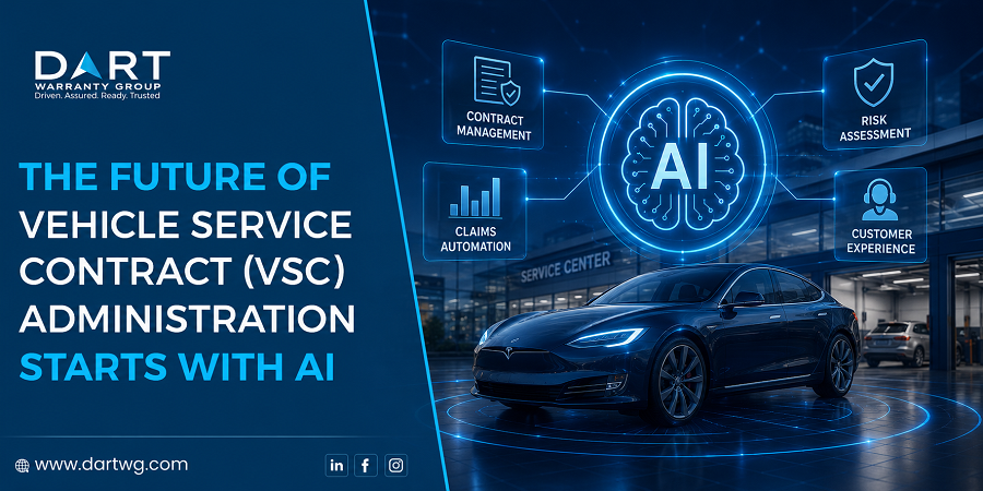 The Future of Vehicle Service Contract (VSC) Administration Starts with AI